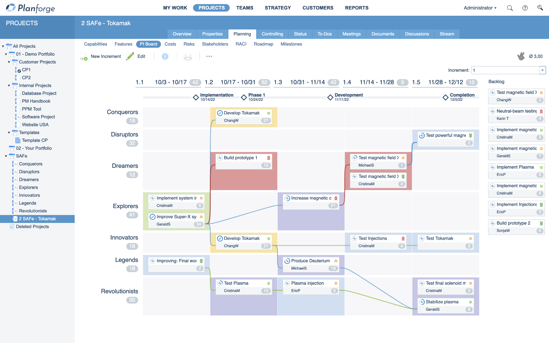 PI-Planning-Board-SAFe-Enterprise-Agile-Planning-Tool-by-Planforge