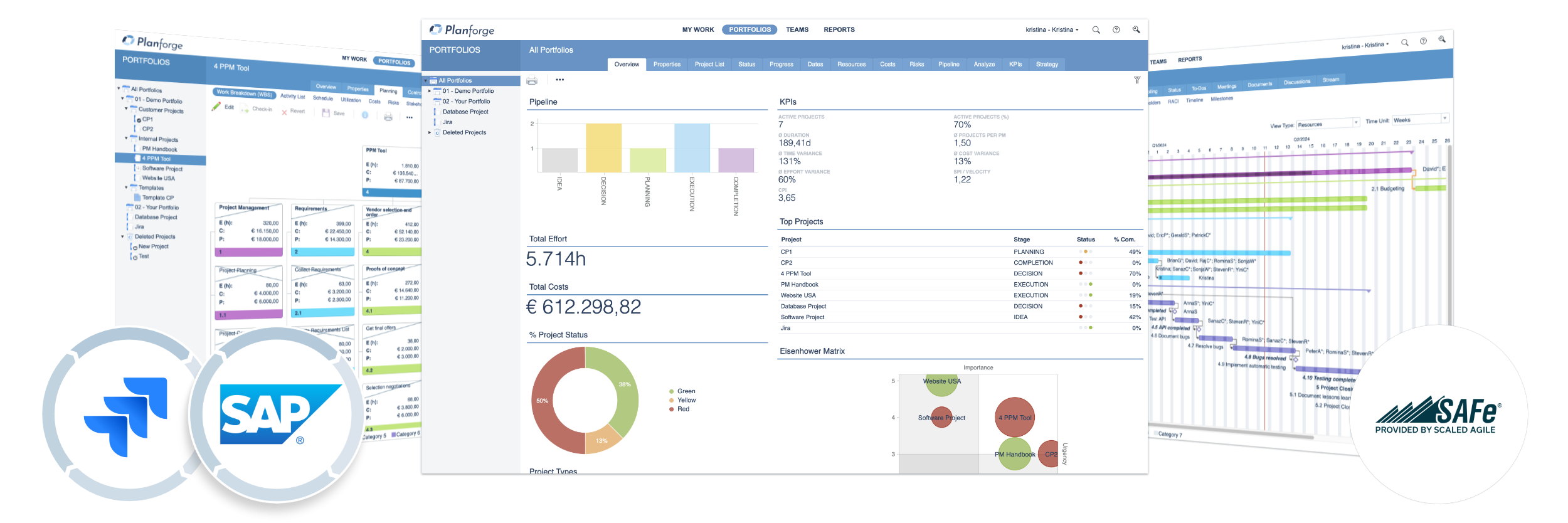 Project and portfolio management software by Planforge